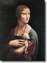 D�ma s hranostajem