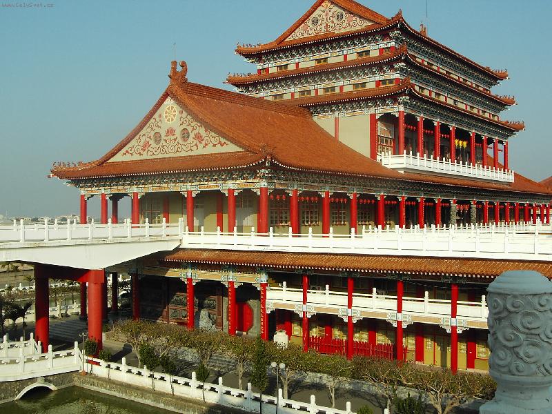 Foto: komplex chr�m� u m�sta Tainan  ( Taiwan )