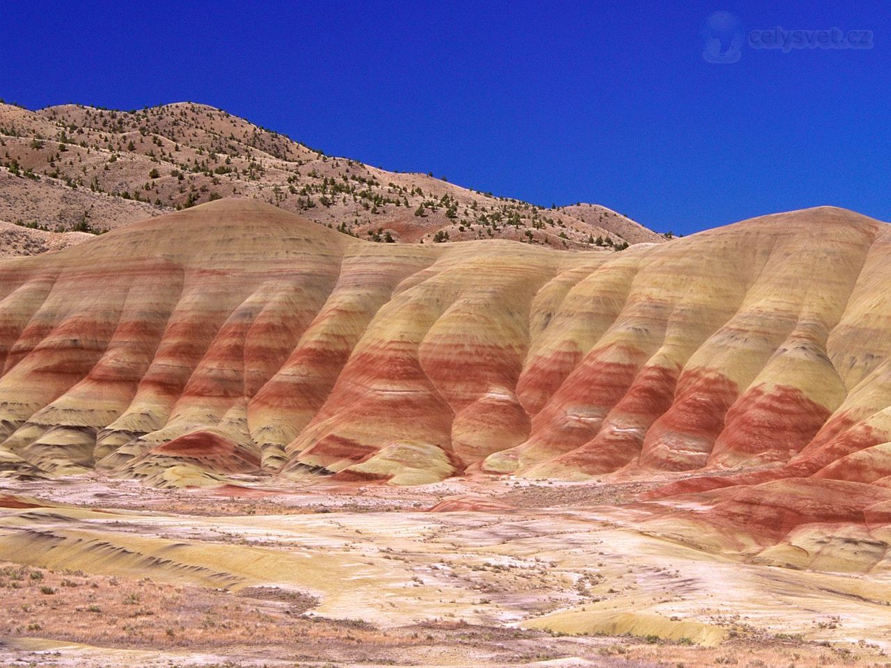 Foto: Painted Hills, John Day Fossil Beds National Monument, Oregon