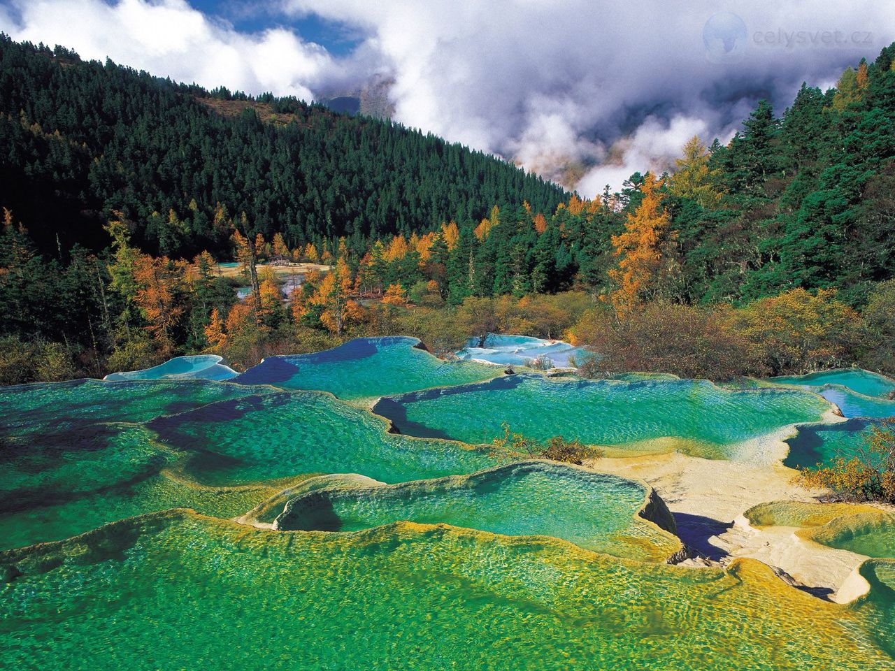 Foto: Huanglong Natural Preserve, Sichuan, China