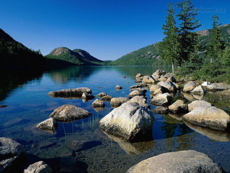 Foto: Jordan Pond, Acadia National Park, Maine