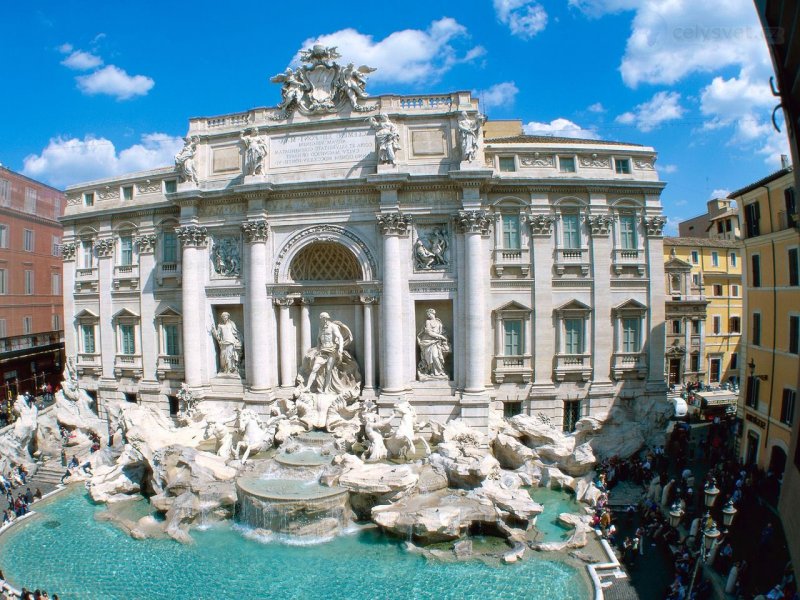 Foto: Trevi Fountain, Rome, Italy